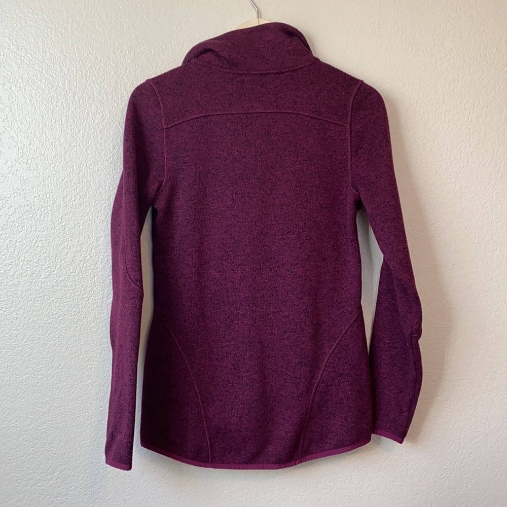 Champion Fleece Jacket Purple size Small - Picture 9 of 10